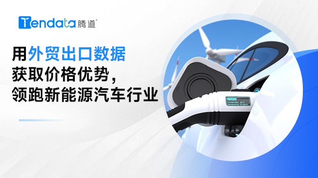用外貿(mào)出口數(shù)據(jù)獲取價格優(yōu)勢，領跑新能源汽車行業(yè)