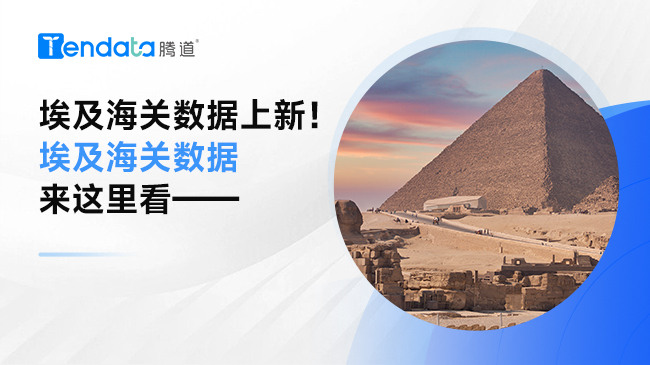 埃及海關(guān)數(shù)據(jù)上新！埃及海關(guān)數(shù)據(jù)來(lái)這里看——
