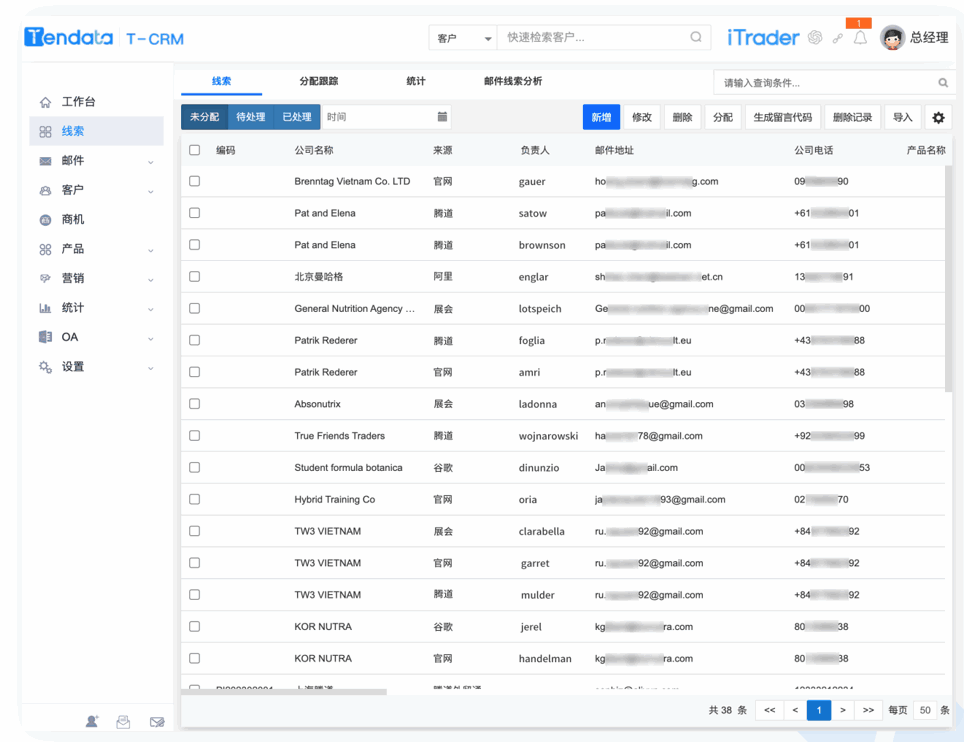 騰道CRM,CRM,使用騰道CRM