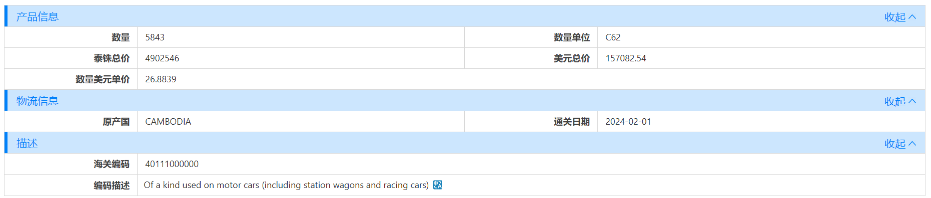 海關數(shù)據(jù),泰國海關數(shù)據(jù),騰道海關數(shù)據(jù)