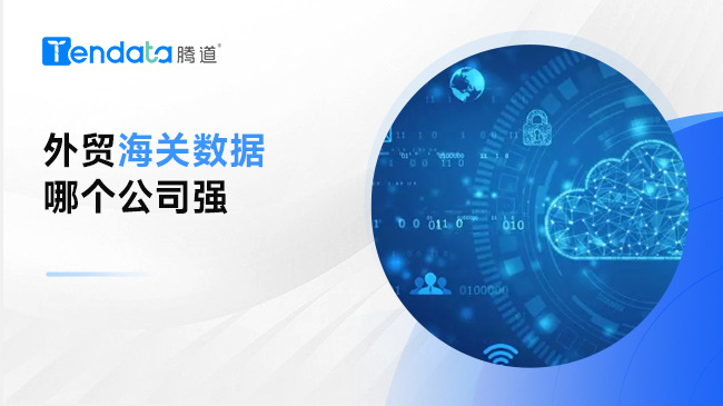 外貿(mào)海關(guān)數(shù)據(jù)哪個(gè)公司強(qiáng)？推薦你這幾家！
