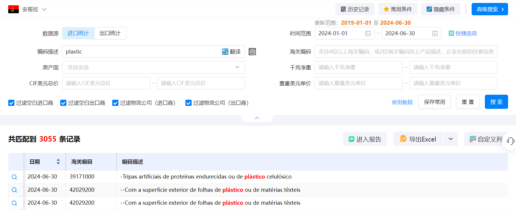 海關(guān)數(shù)據(jù),安哥拉海關(guān)數(shù)據(jù),海關(guān)數(shù)據(jù)查詢