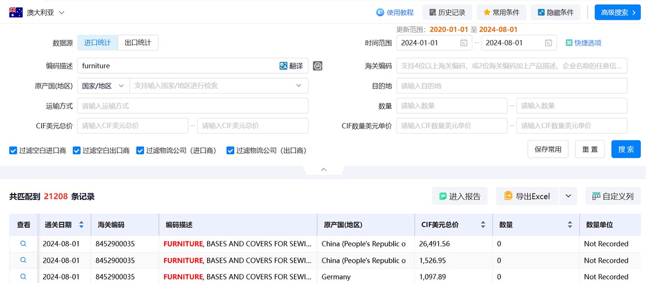 海關數(shù)據(jù),澳大來呀海關數(shù)據(jù),海關數(shù)據(jù)查詢