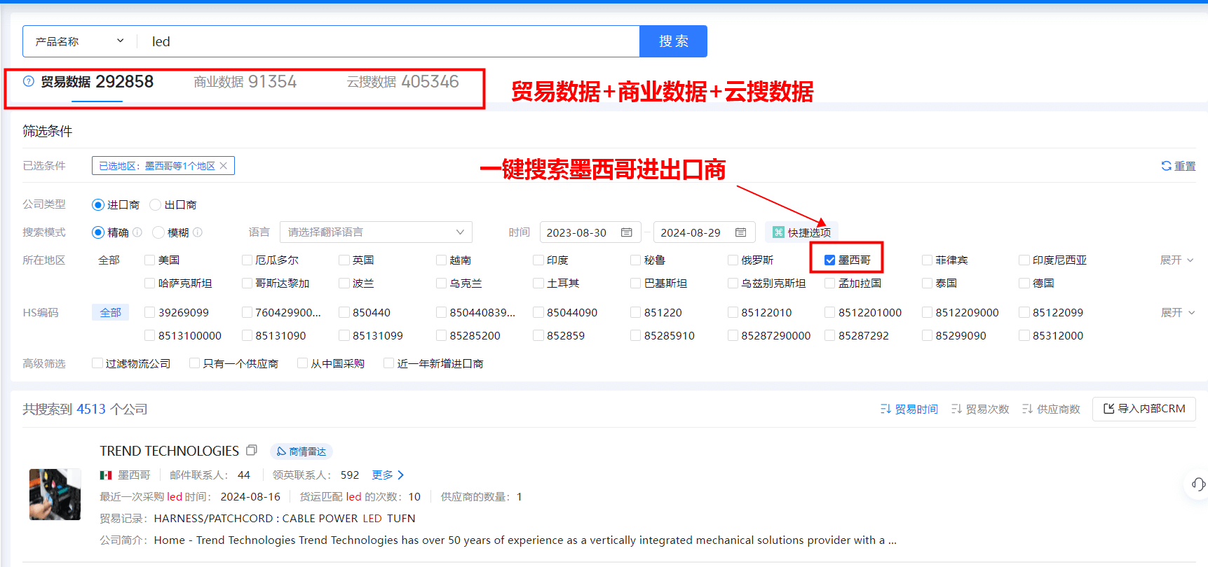 進出口貿易數(shù)據(jù)